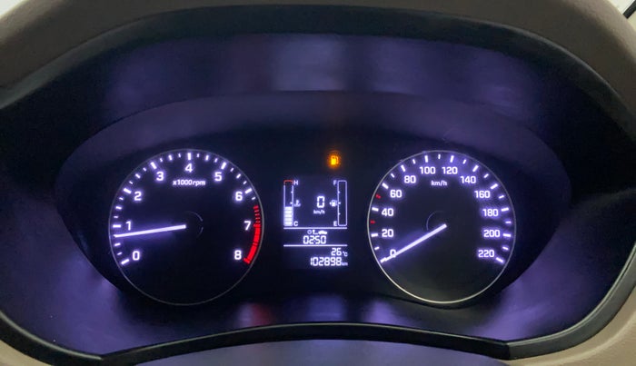 2017 Hyundai Elite i20 MAGNA EXECUTIVE 1.2, Petrol, Manual, 1,02,864 km, Odometer Image