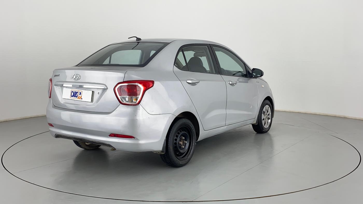 2014 Hyundai Xcent BASE 1.2, Petrol, Manual, 77,695 km, Right Back Diagonal