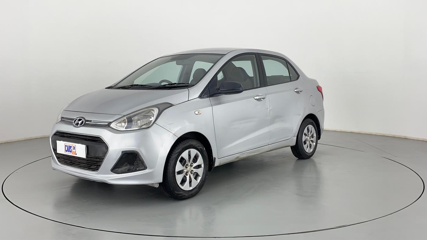 2014 Hyundai Xcent BASE 1.2, Petrol, Manual, 77,695 km, Left Front Diagonal