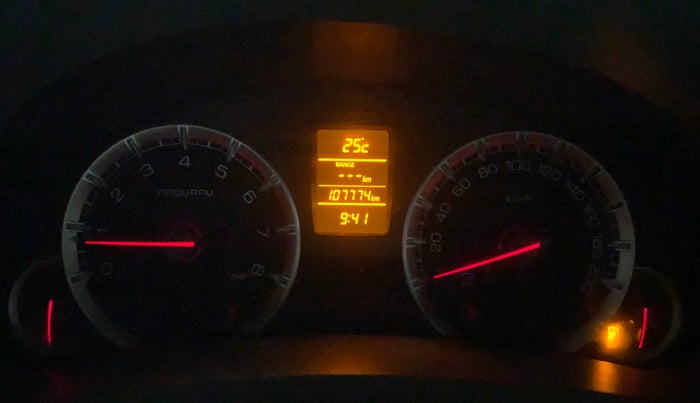 2016 Maruti Ertiga ZXI, Petrol, Manual, 1,07,774 km, Odometer Image