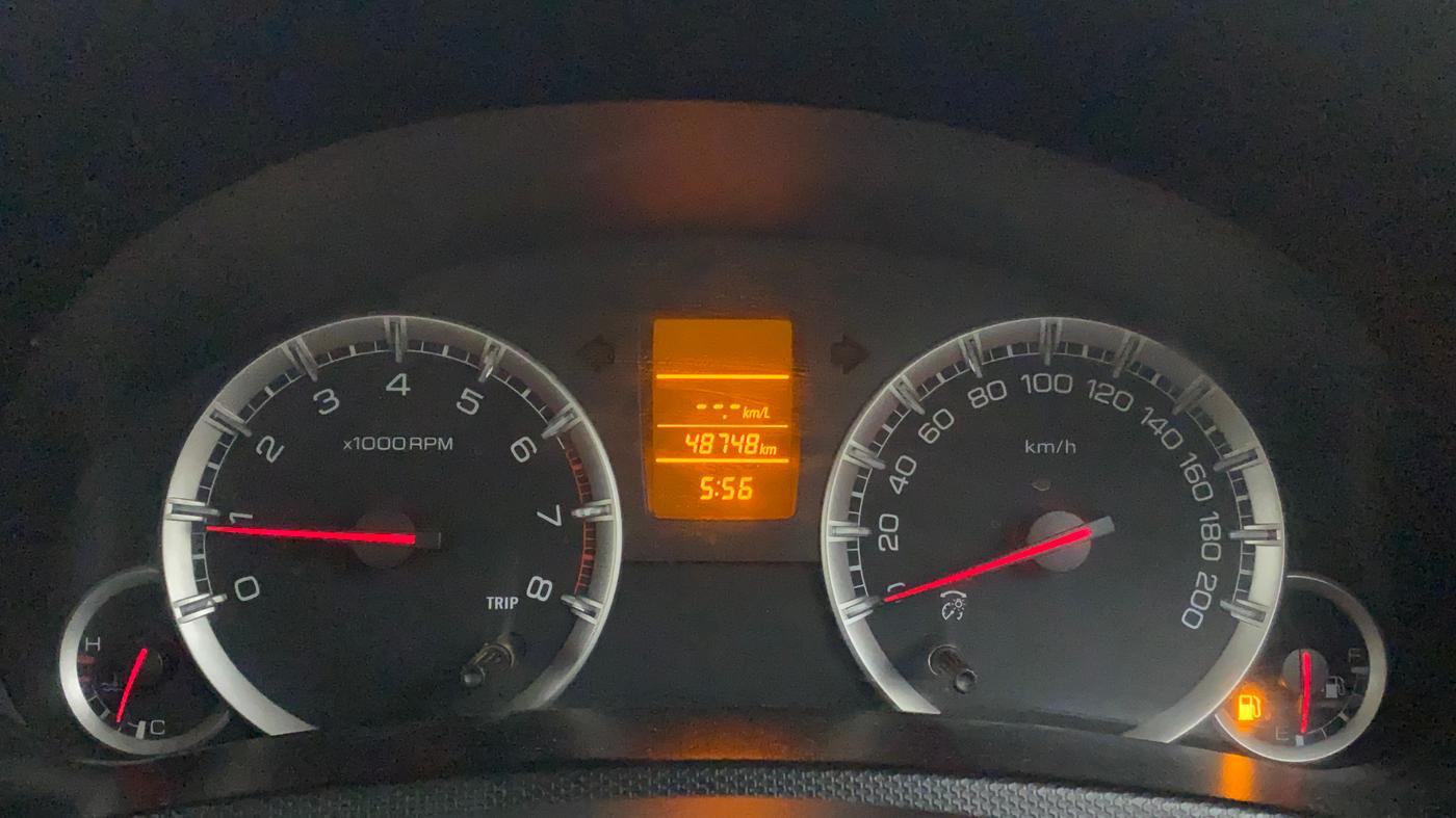 2012 Maruti Swift Dzire VXI, Petrol, Manual, 48,748 km, Odometer Image