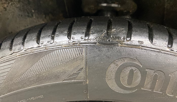 2021 MG HECTOR SHARP 1.5 PETROL CVT, Petrol, Automatic, 35,169 km, Left Front Tyre Tread