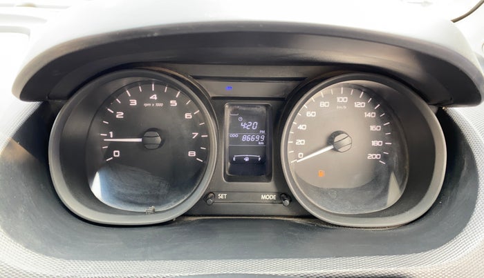 2017 Tata Tiago XT PETROL, Petrol, Manual, 86,671 km, Odometer Image