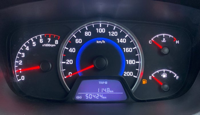 2013 Hyundai Grand i10 MAGNA 1.2 VTVT, Petrol, Manual, 50,310 km, Odometer View