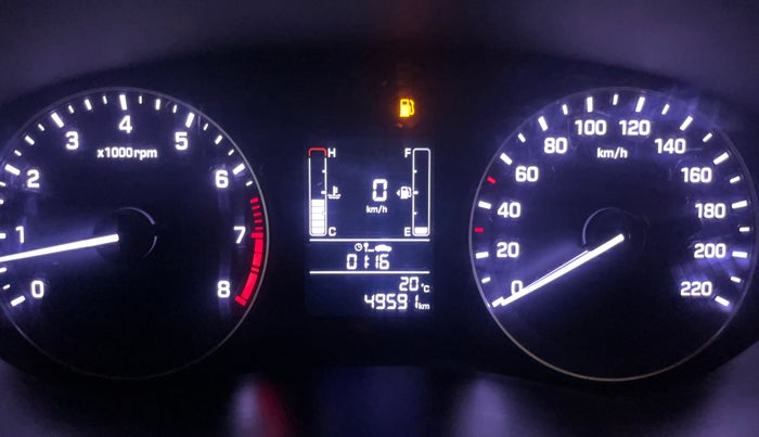 2015 Hyundai Elite i20 SPORTZ 1.2, Petrol, Manual, 49,582 km, Odometer Image