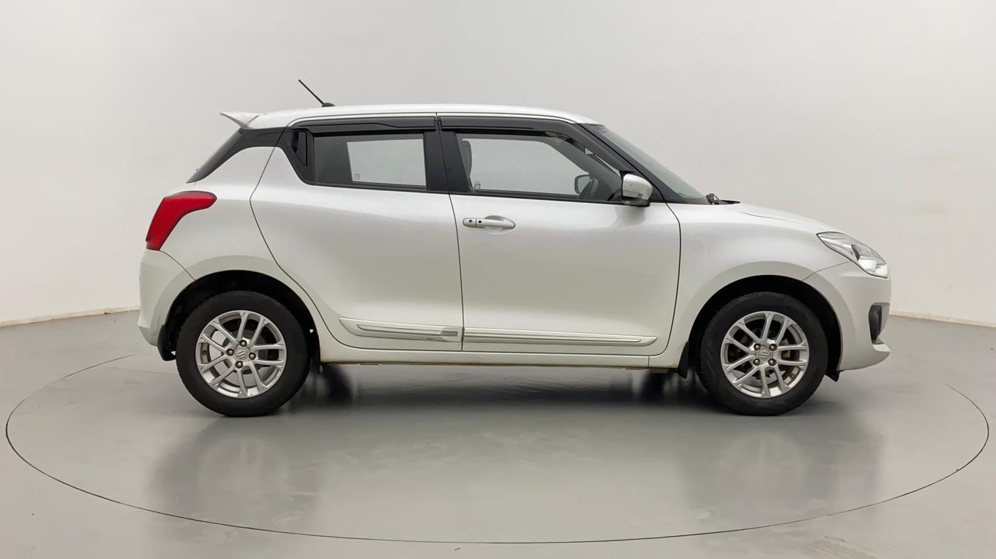 2018 Maruti Swift ZXI D, Petrol, Manual, 27,730 km, Right Side View