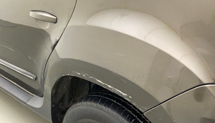 2018 Renault Duster 85 PS RXS MT DIESEL, Diesel, Manual, 73,676 km, Left quarter panel - Minor scratches