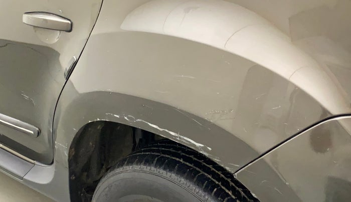 2018 Renault Duster 85 PS RXS MT DIESEL, Diesel, Manual, 73,676 km, Left quarter panel - Slightly dented