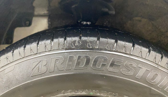 2016 Hyundai Eon D-LITE+, Petrol, Manual, 81,100 km, Left Front Tyre Tread