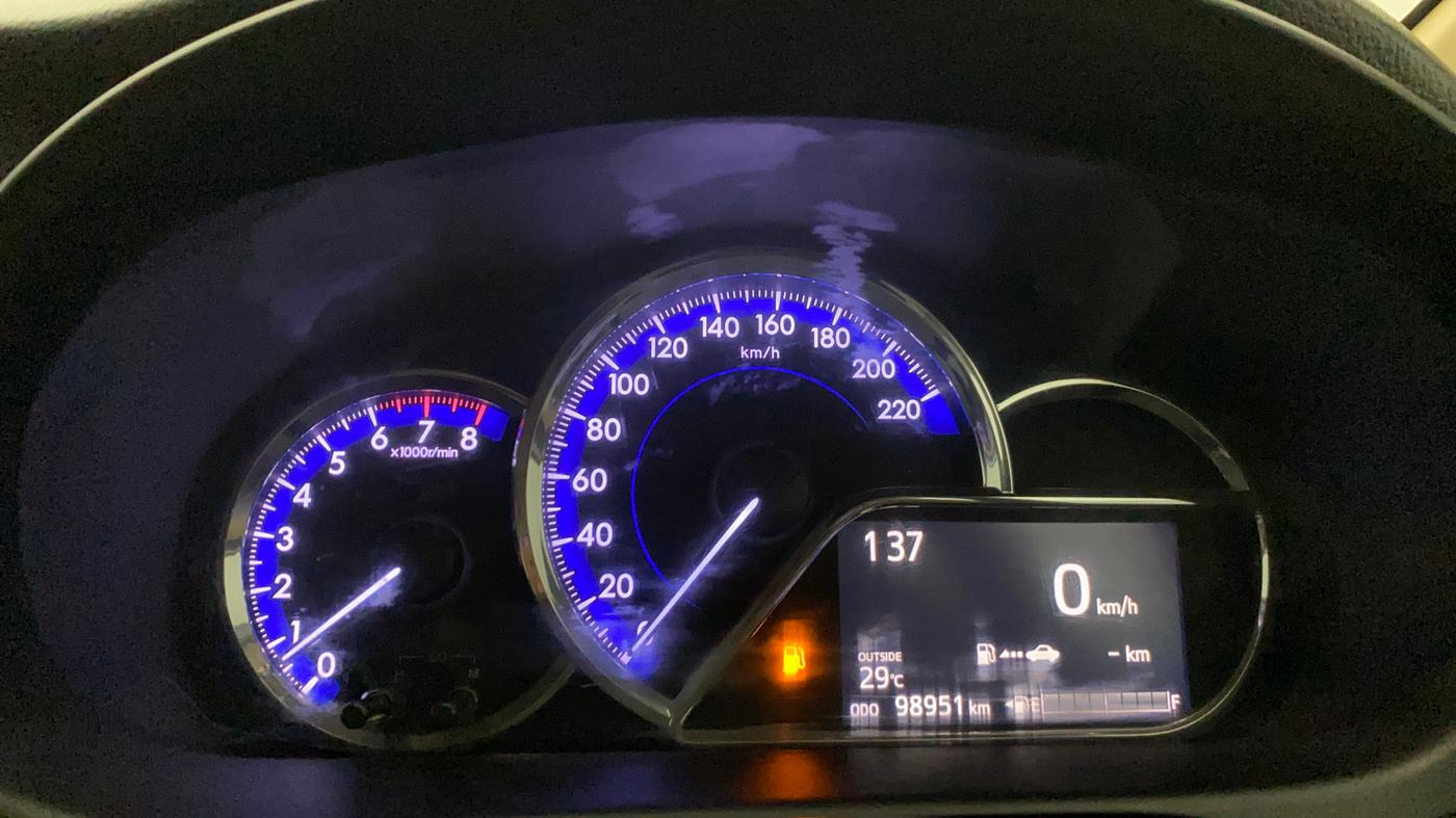 2021 Toyota YARIS G MT, Petrol, Manual, 98,918 km, Odometer Image