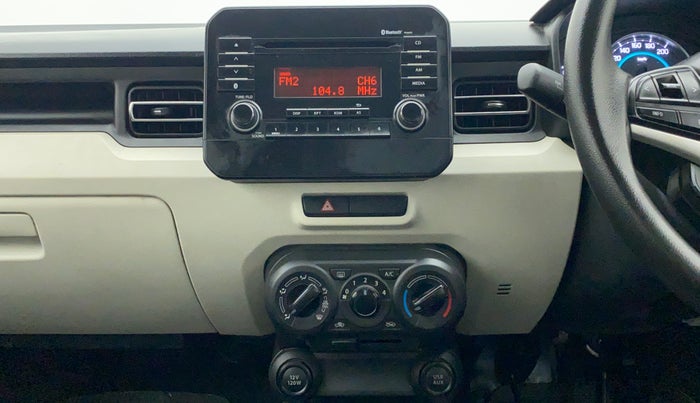 2019 Maruti IGNIS ZETA 1.2, Petrol, Manual, 37,093 km, Air Conditioner