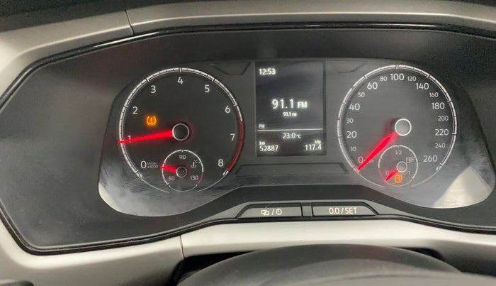 2022 Volkswagen TAIGUN HIGHLINE 1.0 TSI MT, Petrol, Manual, 52,887 km, Odometer Image