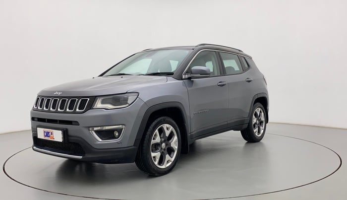 2018 Jeep Compass LIMITED PLUS PETROL AT, Petrol, Automatic, 99,956 km, Left Front Diagonal