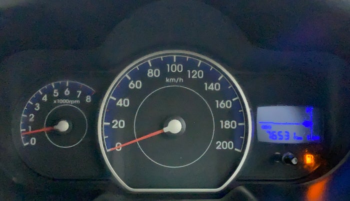 2012 Hyundai i10 MAGNA 1.2, Petrol, Manual, 76,531 km, Odometer Image