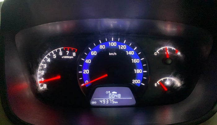 2018 Hyundai Xcent S 1.2, Petrol, Manual, 49,367 km, Odometer Image