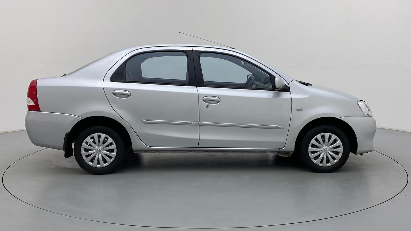 2013 Toyota Etios G, Petrol, Manual, 46,954 km, Right Side View
