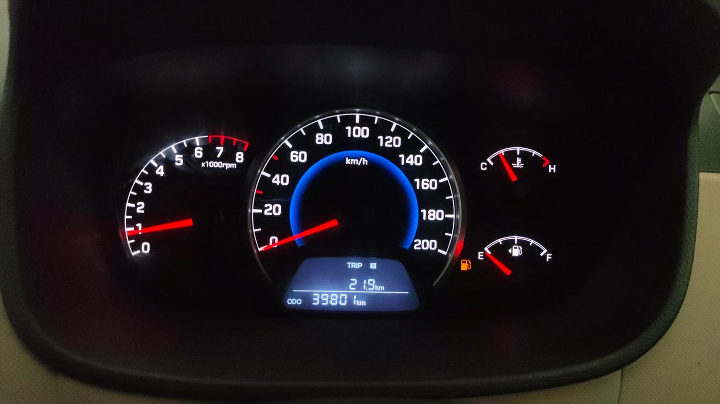 2014 Hyundai Grand i10 MAGNA 1.2 KAPPA VTVT, Petrol, Manual, 39,768 km, Odometer Image