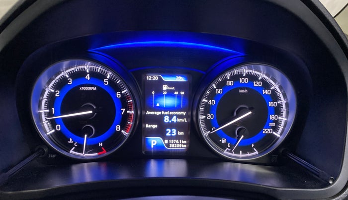 2021 Toyota Glanza G CVT, Petrol, Automatic, 38,184 km, Odometer Image