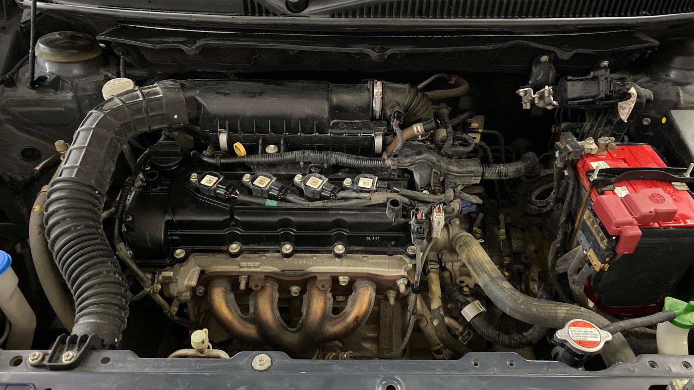 2021 Toyota Glanza G CVT, Petrol, Automatic, 38,184 km, Engine View