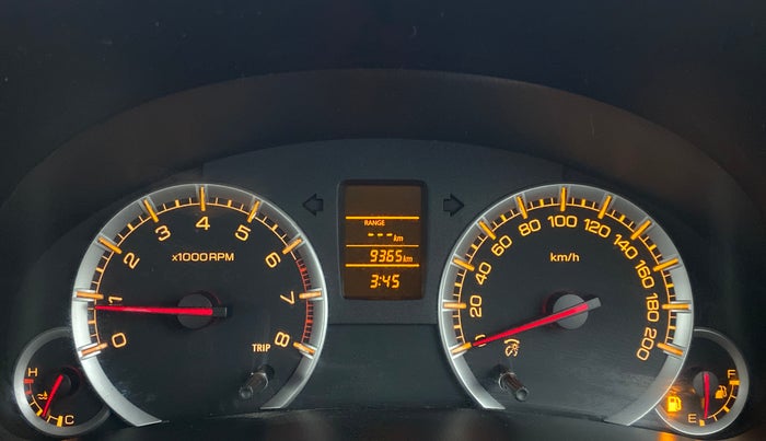 2012 Maruti Swift VXI D, Petrol, Manual, 9,365 km, Odometer Image