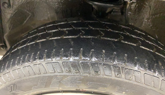 2017 Maruti Alto K10 VXI (O) AMT, Petrol, Automatic, 34,538 km, Left Front Tyre Tread