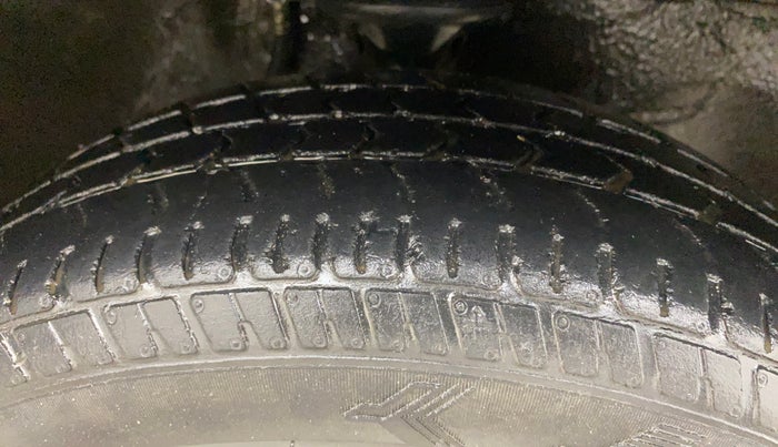 2017 Maruti Alto K10 VXI (O) AMT, Petrol, Automatic, 34,538 km, Right Front Tyre Tread