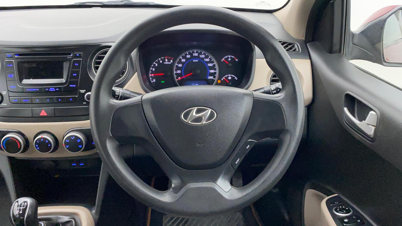 2013 Hyundai Grand i10 SPORTZ 1.1 CRDI, Diesel, Manual, 93,285 km, Steering Wheel Close Up