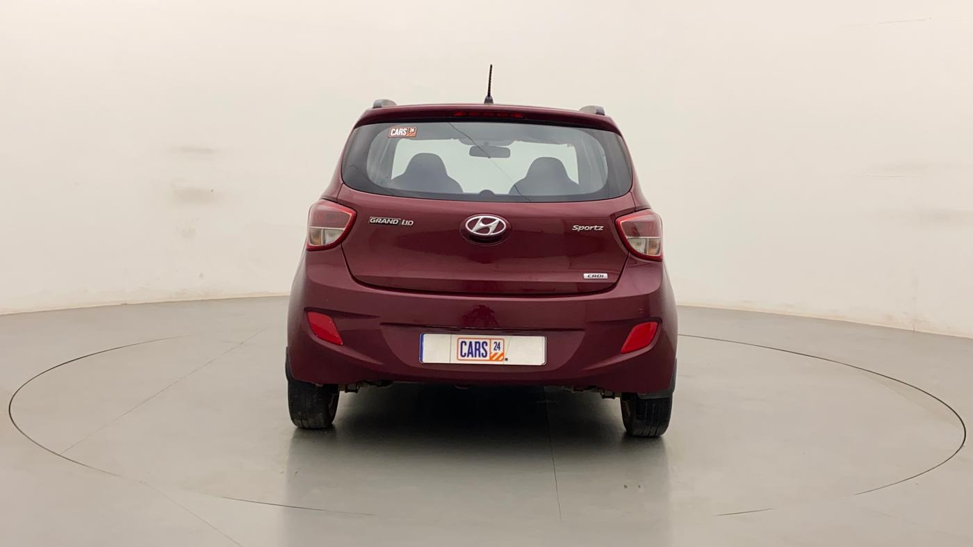 2013 Hyundai Grand i10 SPORTZ 1.1 CRDI, Diesel, Manual, 93,285 km, Back/Rear