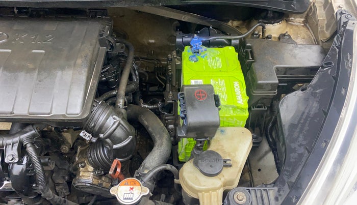 2014 Hyundai Grand i10 ASTA AT 1.2 KAPPA VTVT, Petrol, Automatic, 81,332 km, Engine View - Left