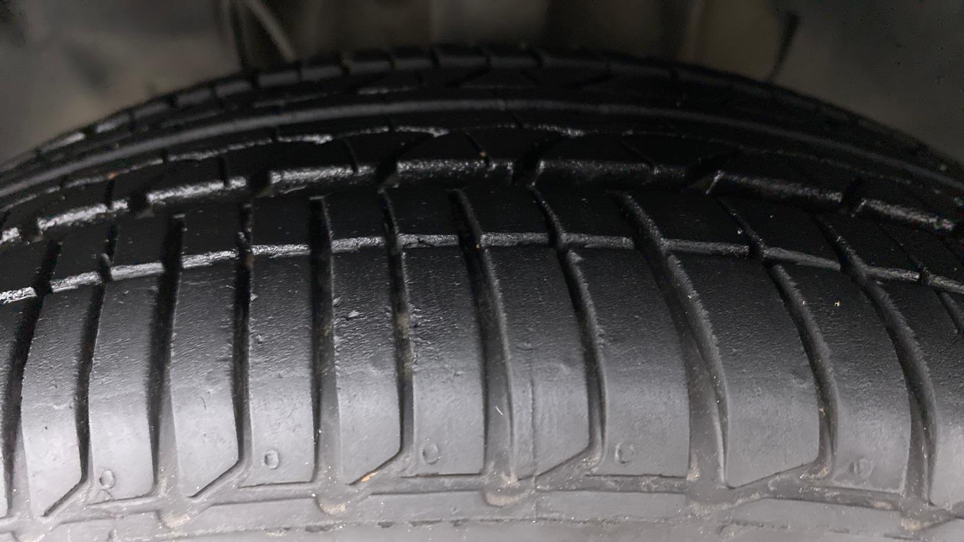 2021 Tata TIGOR XZA PLUS PETROL, Petrol, Automatic, 12,277 km, Left Front Tyre Tread