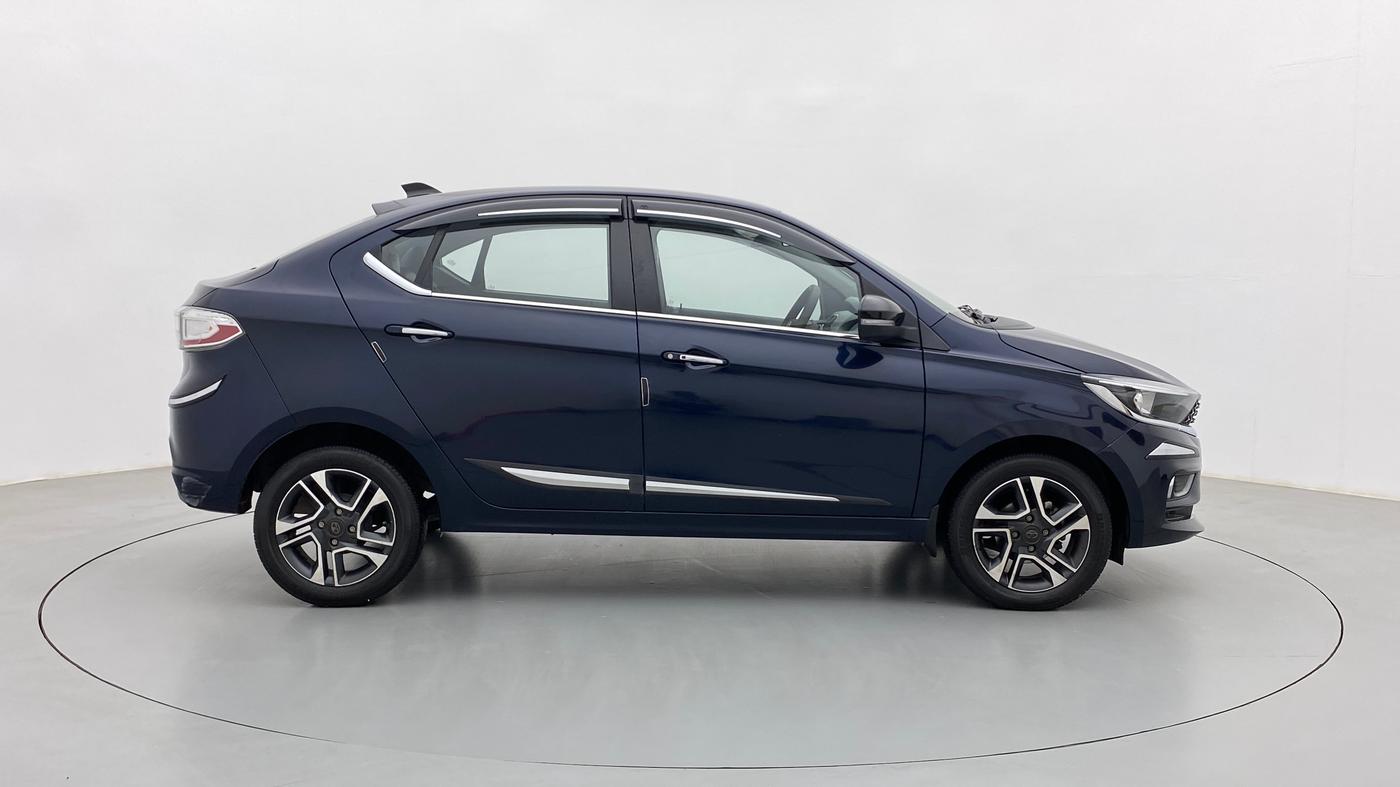 2021 Tata TIGOR XZA PLUS PETROL, Petrol, Automatic, 12,277 km, Right Side View