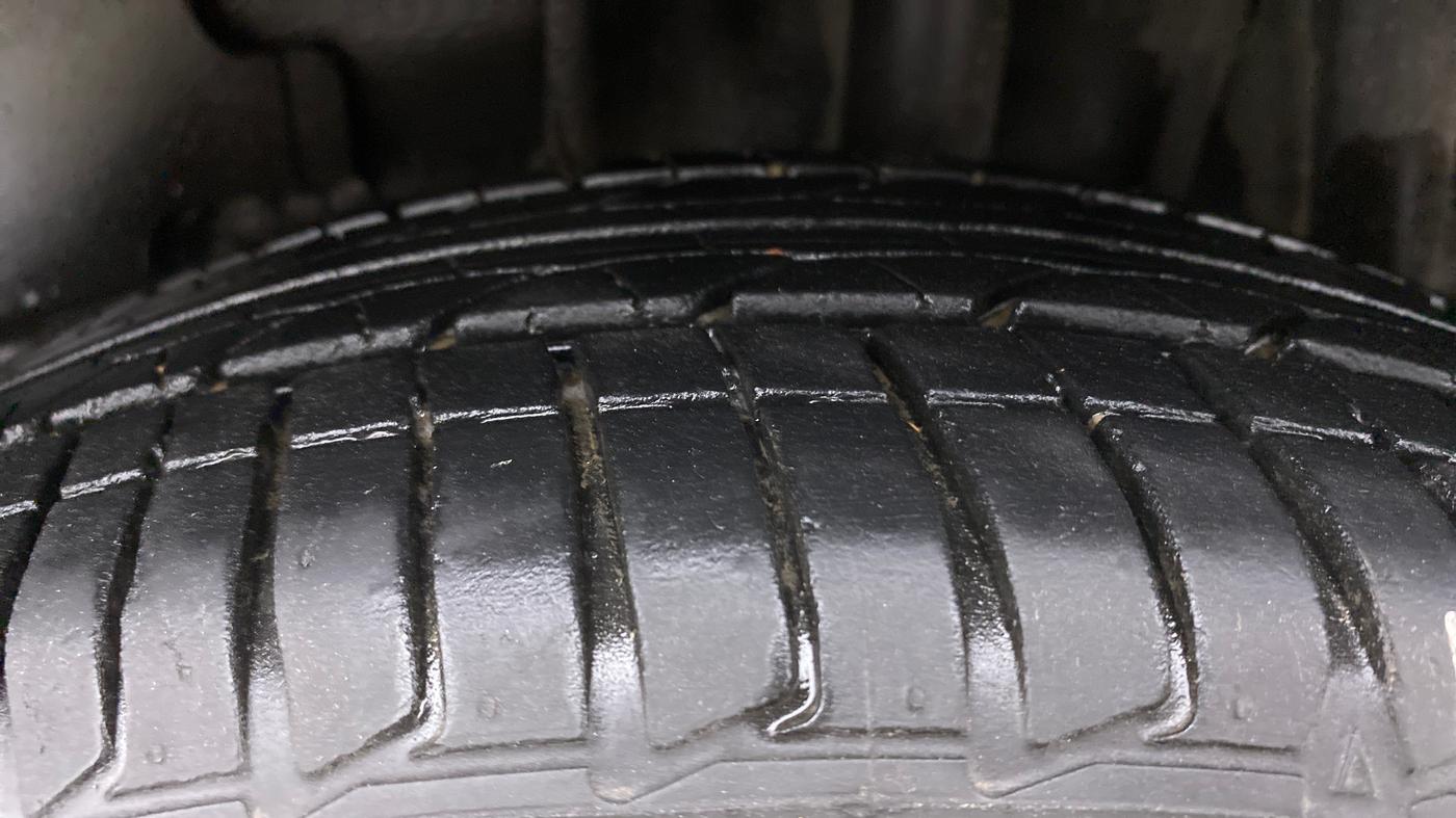 2021 Tata TIGOR XZA PLUS PETROL, Petrol, Automatic, 12,277 km, Left Rear Tyre Tread