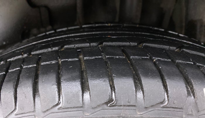 2021 Tata TIGOR XZA PLUS PETROL, Petrol, Automatic, 12,277 km, Left Rear Tyre Tread