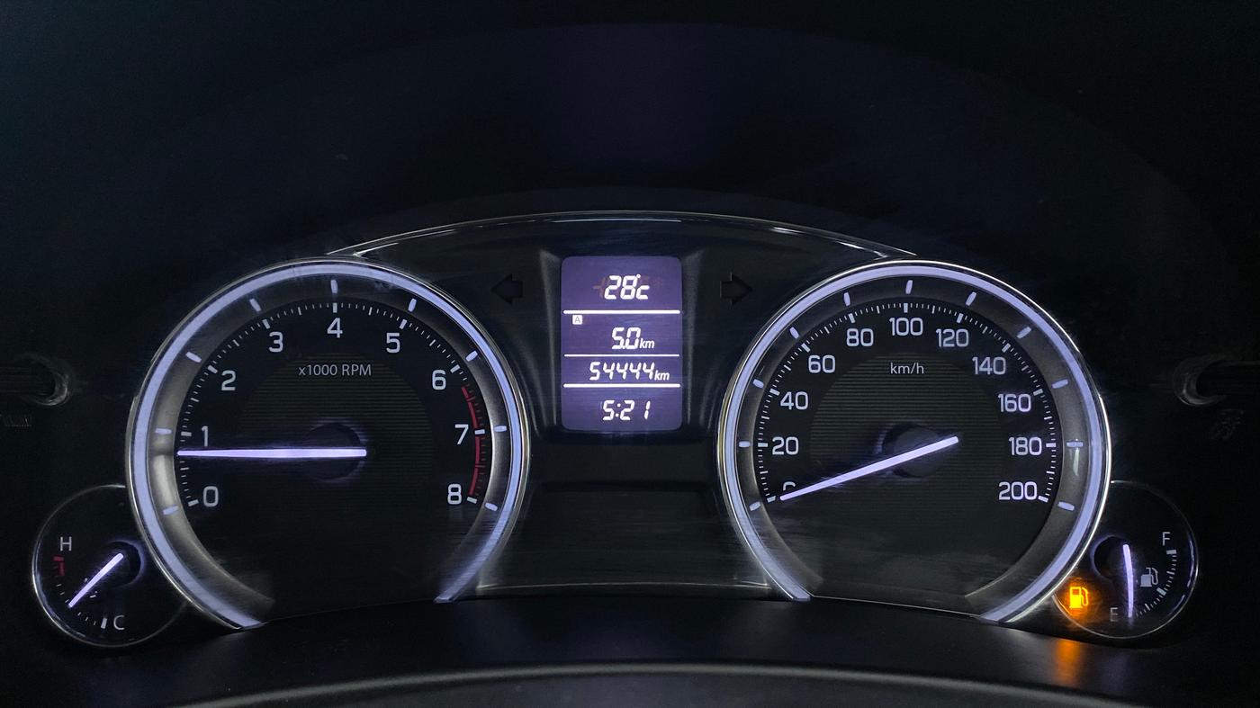 2018 Maruti Ciaz 1.4 S, Petrol, Manual, 54,898 km, Odometer Image