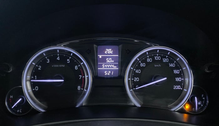 2018 Maruti Ciaz 1.4 S, Petrol, Manual, 54,898 km, Odometer Image
