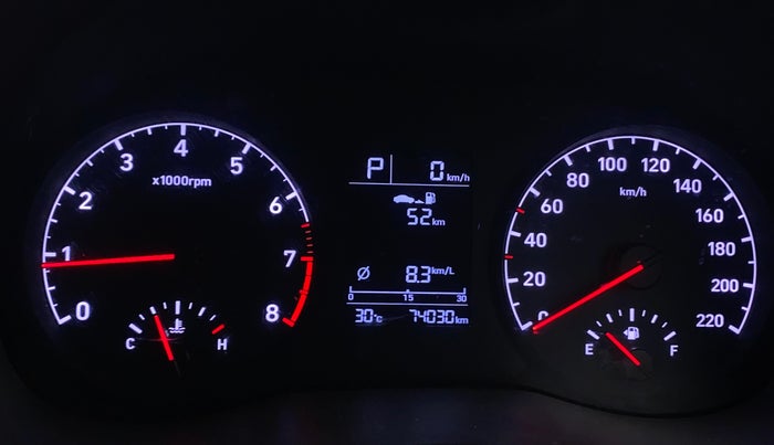 2018 Hyundai Verna 1.6 EX VTVT AT, Petrol, Automatic, 74,022 km, Odometer Image