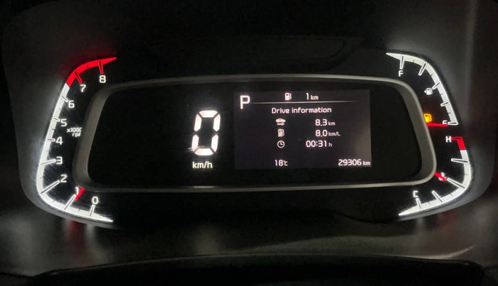 2020 KIA SONET GTX PLUS 1.0 DCT, Petrol, Automatic, 29,298 km, Odometer Image