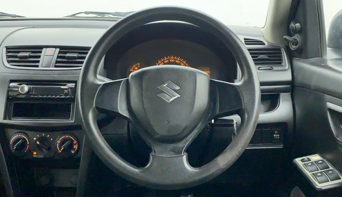 2012 Maruti Swift LXI, Petrol, Manual, 52,991 km, Steering Wheel Close Up