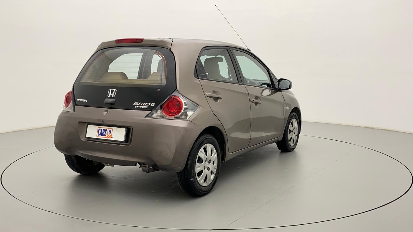 2014 Honda Brio S MT, Petrol, Manual, 56,374 km, Right Back Diagonal