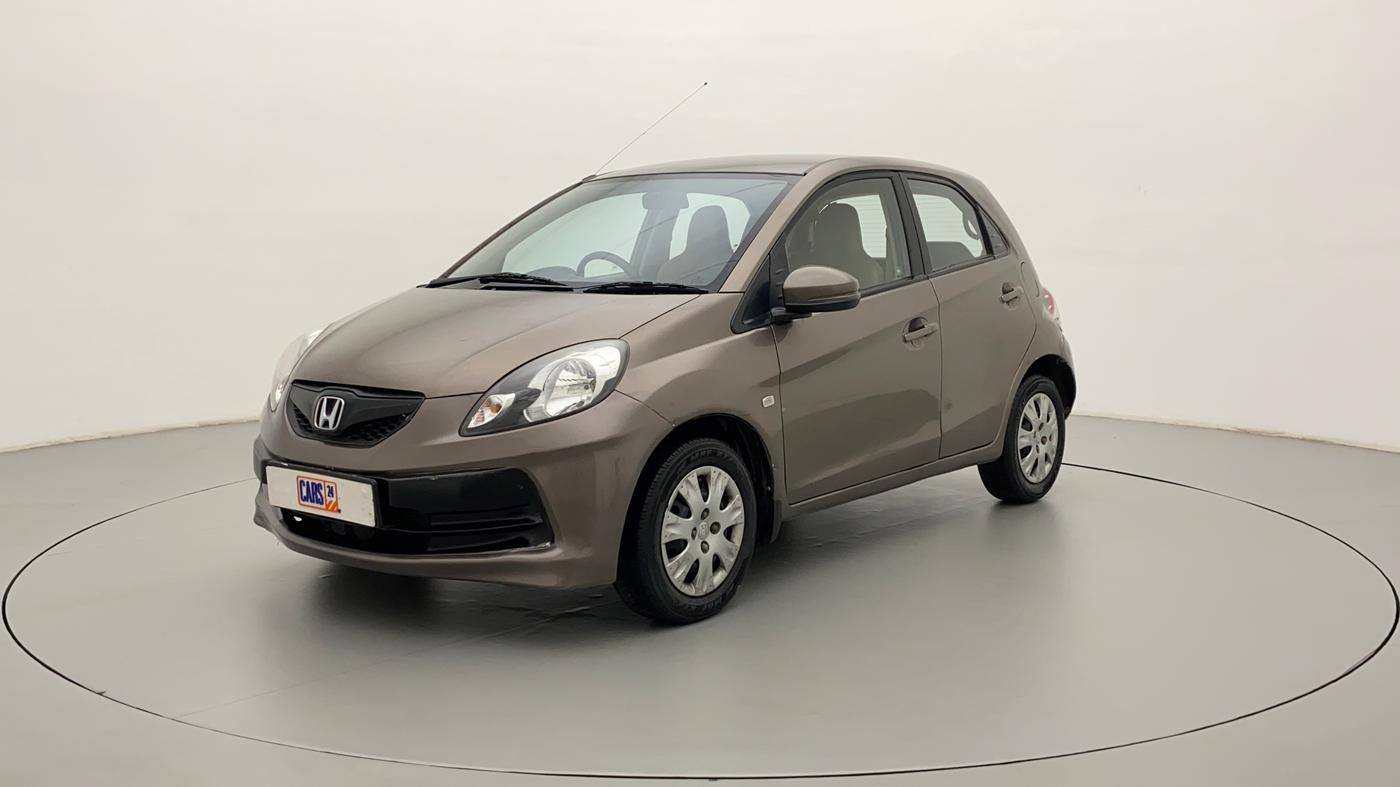 2014 Honda Brio S MT, Petrol, Manual, 56,374 km, Left Front Diagonal