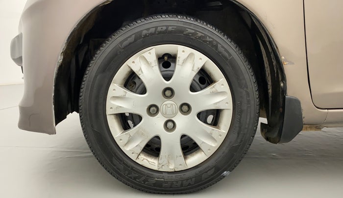 2014 Honda Brio S MT, Petrol, Manual, 56,374 km, Left Front Wheel