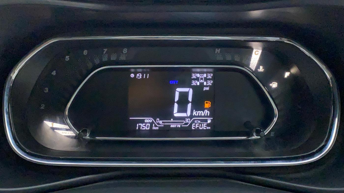 2022 Tata NEXON XZ PLUS (HS) PETROL, Petrol, Manual, 17,501 km, Odometer Image