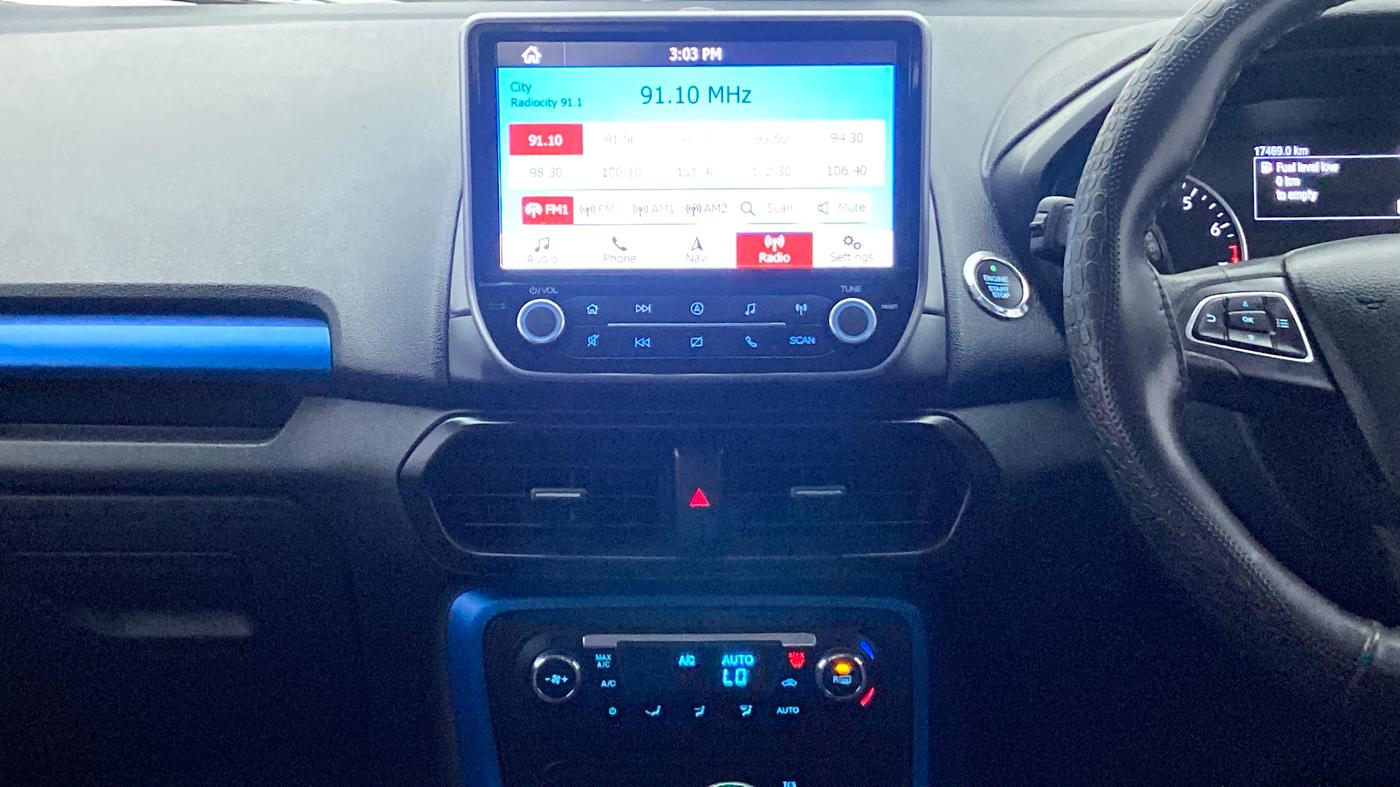 2019 Ford Ecosport 1.5 TITANIUM SIGNATURE TI VCT (SUNROOF), Petrol, Manual, 17,369 km, Air Conditioner