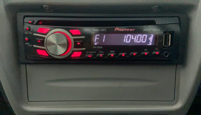 2011 Maruti Alto LXI, Petrol, Manual, 24,086 km, Infotainment System