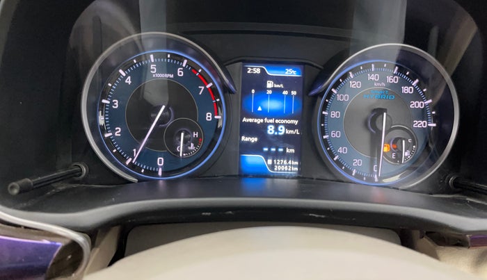 2021 Maruti Ertiga ZXI SHVS, Petrol, Manual, 20,062 km, Odometer Image