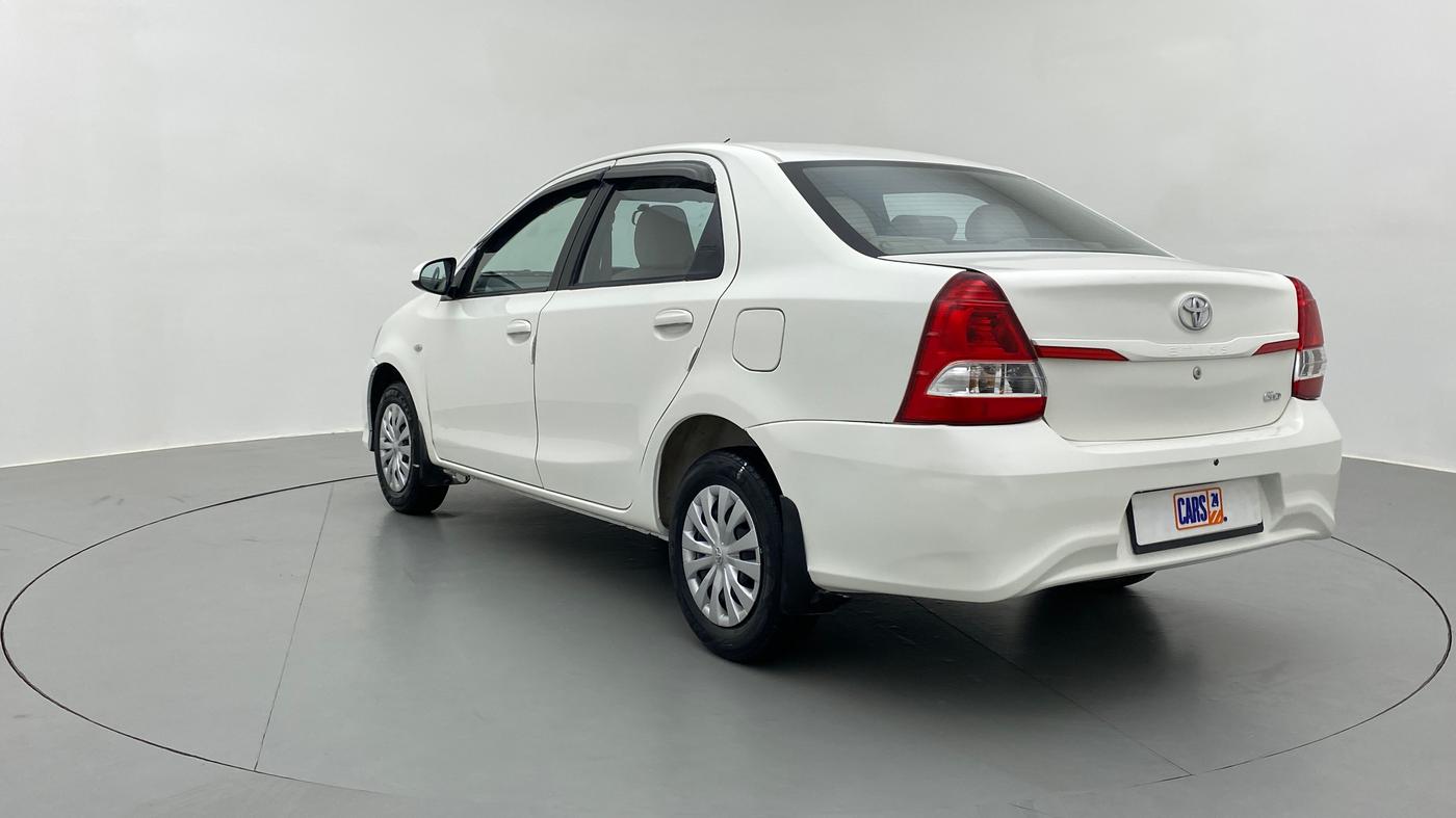 2017 Toyota Etios GD, Diesel, Manual, 55,260 km, Left Back Diagonal