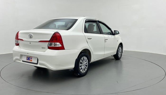 2017 Toyota Etios GD, Diesel, Manual, 55,260 km, Right Back Diagonal