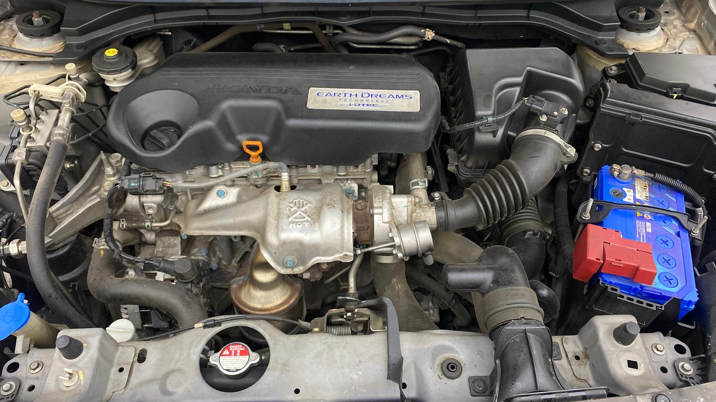 2019 Honda Amaze 1.5L I-DTEC V CVT, Diesel, Automatic, 1,12,428 km, Engine View