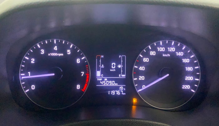 2016 Hyundai Creta SX PLUS 1.6 PETROL, Petrol, Manual, 1,19,767 km, Odometer Image