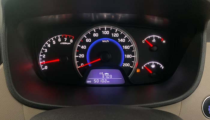 2016 Hyundai Grand i10 ASTA 1.2 KAPPA VTVT, Petrol, Manual, 50,102 km, Odometer Image